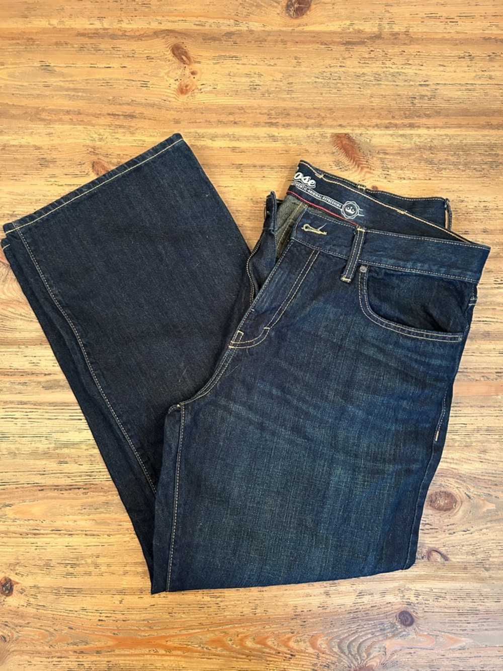 Old Navy men’s dark loose jeans 36x30